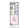 フェリーチェ　ピーノ 1Kの間取り