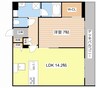 シャーメゾン　守山 1LDKの間取り