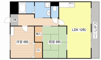 間取図 ウイングパレス東陽