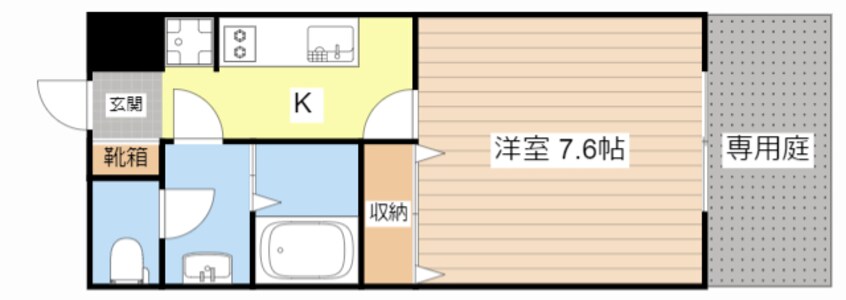 間取図 メゾン・ラヴィアンローズ