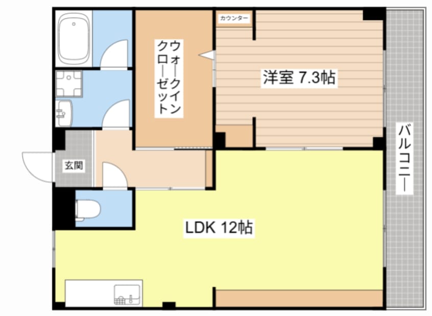 間取図 グリーンハイツ小柿
