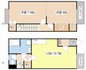 aperire 2LDKの間取り
