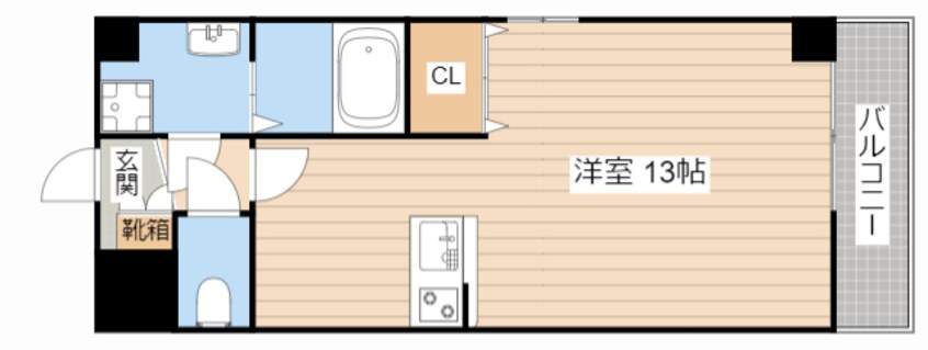 間取図 キャトルセゾン
