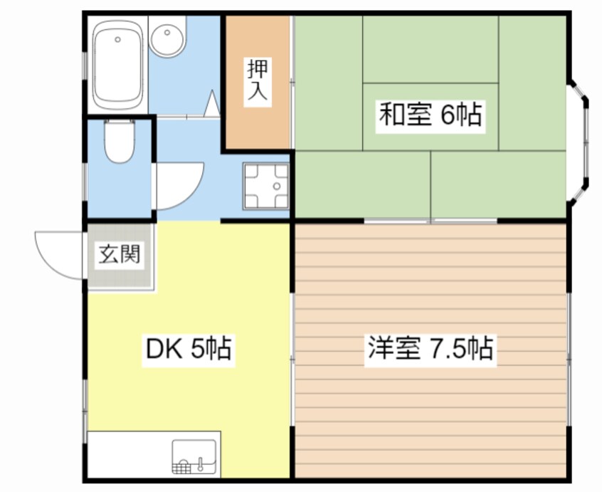 間取図 ジュネス国友