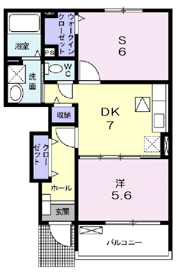 間取り図 グリシーヌ　アビテ