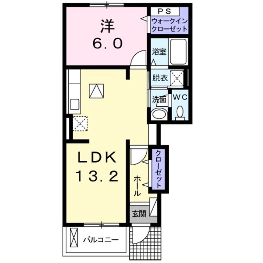 間取図 ＮＢＪ　カンタータ