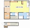 カルフールⅨ　C棟 1LDKの間取り