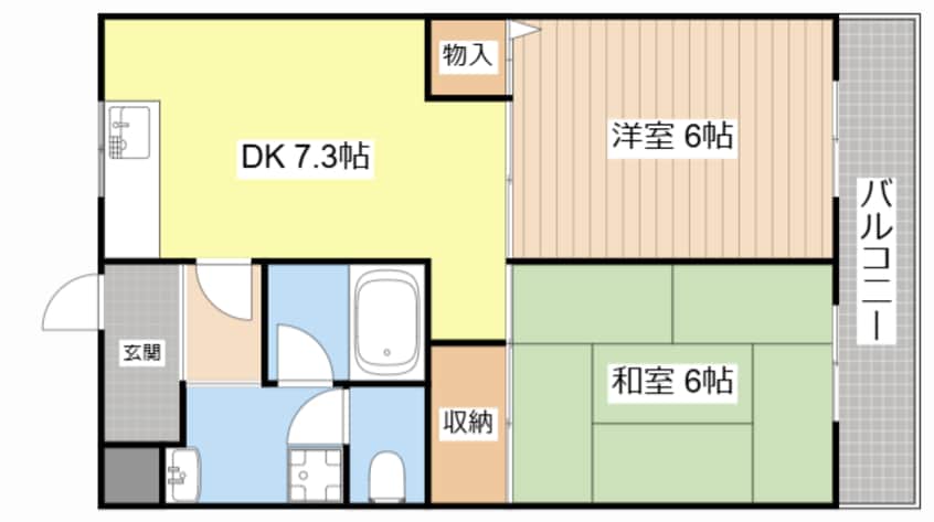 間取図 第２木村マンション