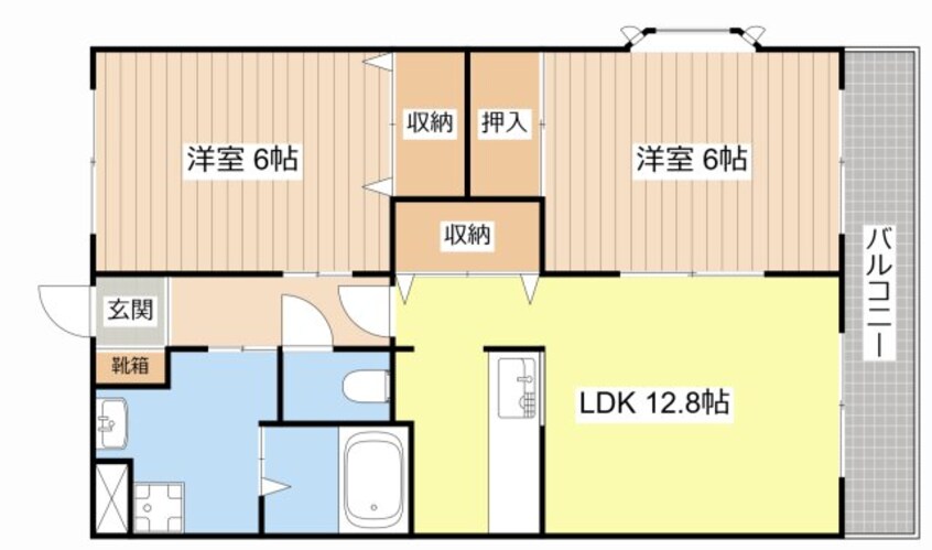 間取図 フローリッシュホーム