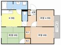 フレグランスAの間取図