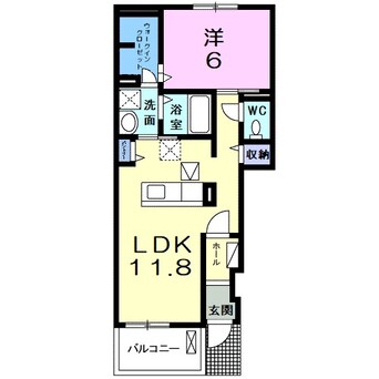 間取図 パラシオⅡ