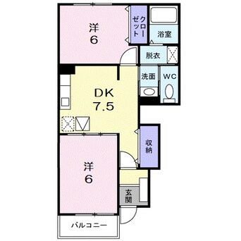 間取図 ポート　リジェールⅣ