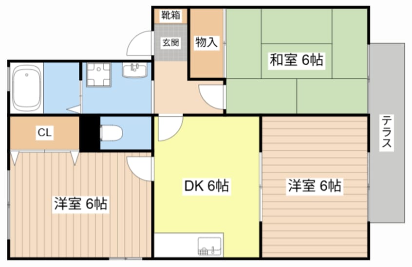 間取図 ムリノ・ア・ヴェント
