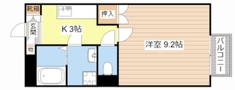 間取図 ツインクルフジ　D棟