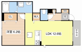 間取図 シャーメゾン　ＳＨＵⅡ