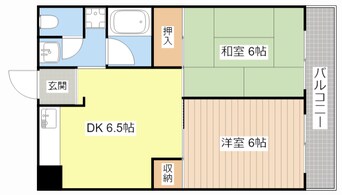 間取図 LakiaMaison野洲