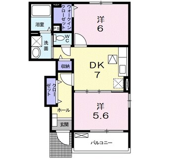 間取図 ヴィラ・サン・フィオーレⅠ