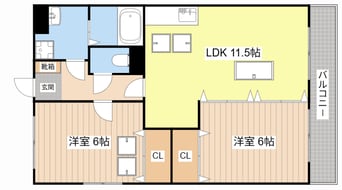 間取図 ルネス ベルドミール