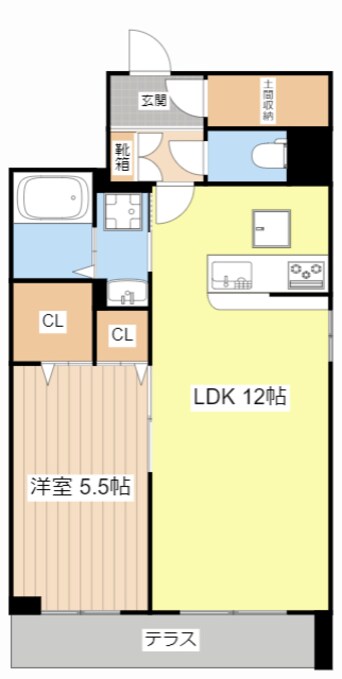 間取図 スカイヴィラ聖徳