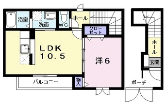 間取図 アン　ソレイエ　Ⅱ