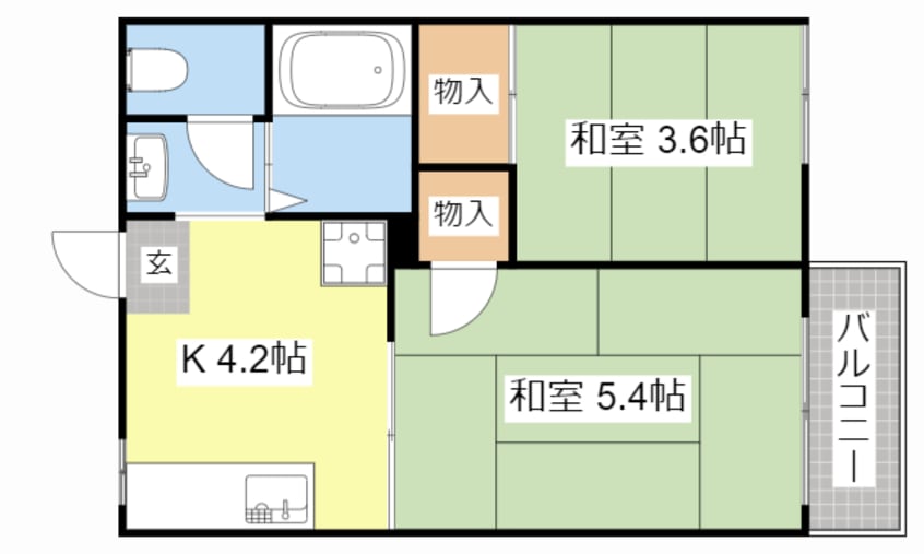 間取図 長野ハイブリッジハイツⅠ