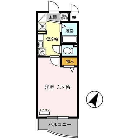 間取り図 アースマーシーマンション