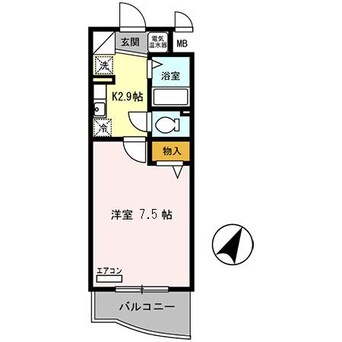 間取図 アースマーシーマンション