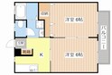 ハイツ田園の間取図