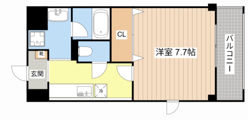 間取図 ヴェリテ・ソレイユ
