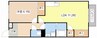GRANMA21 1LDKの間取り