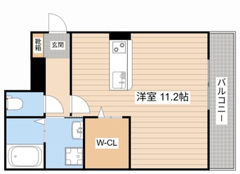 間取図 イストワール船町Ⅲ号館