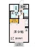 ショコラ・ゲーブルズ 1Rの間取り