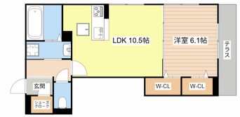 間取図 ラヴィベル本堅田