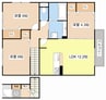 ガーデン　ライラック 3LDKの間取り