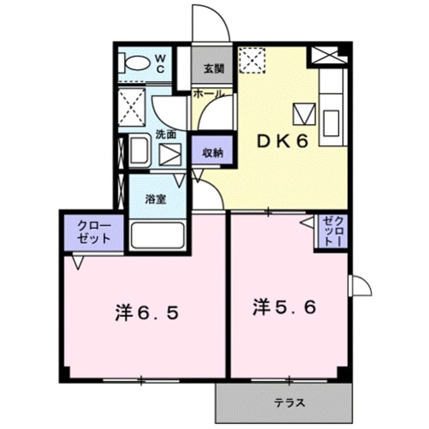 間取図 オリーヴハウスＡ