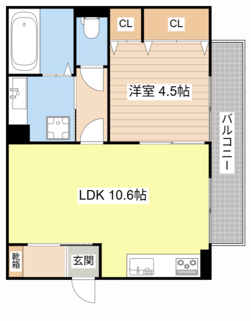間取図 ローズパル