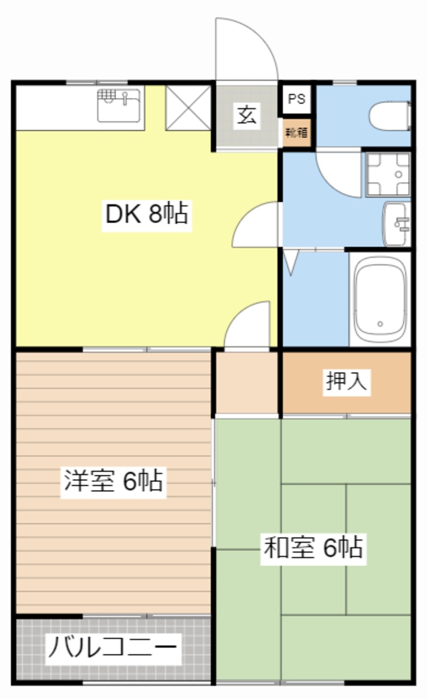 間取図 グレイオーク