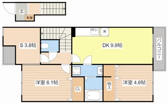 間取図 アドウェル弐番館