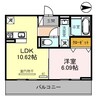 Belle Fleur 1LDKの間取り