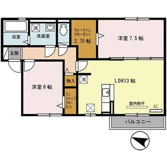 間取図 グレイスソシアキトロ