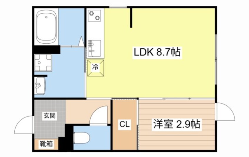 間取図 ユイストコート
