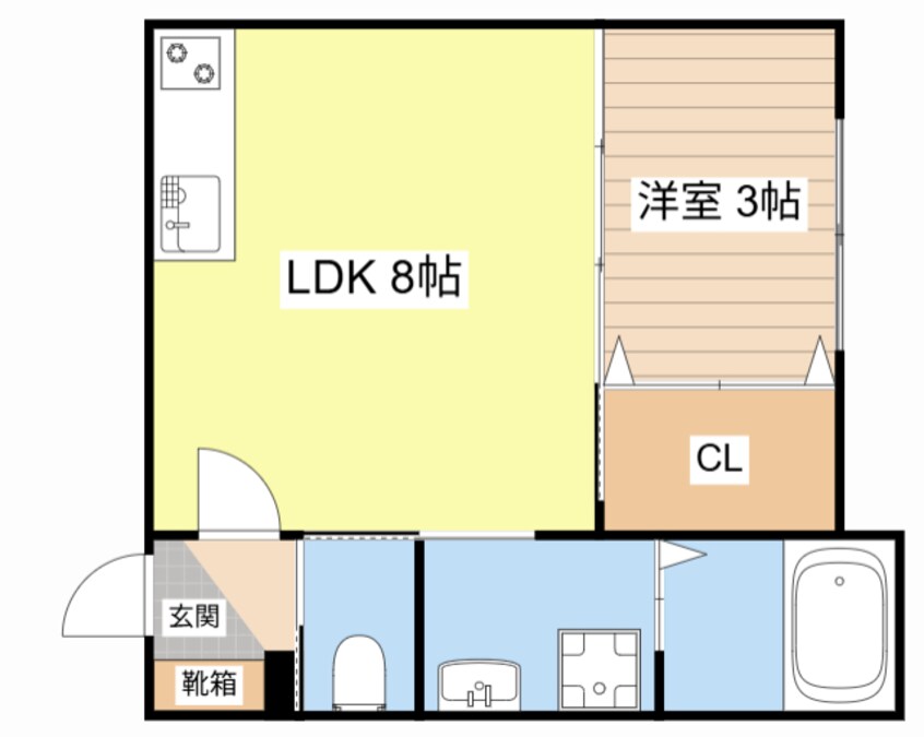 間取図 カリーナ