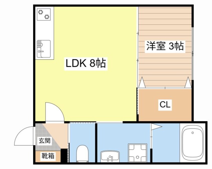 間取図 カリーナ