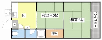 間取図 第１西山ハイツ