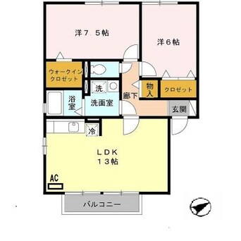 間取図 グランパルク藤代