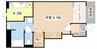 仮称）守山市播磨田町新築アパート 1Kの間取り