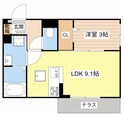 ビオット彦根　B棟の間取図