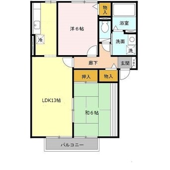 間取図 フルーレ高砂