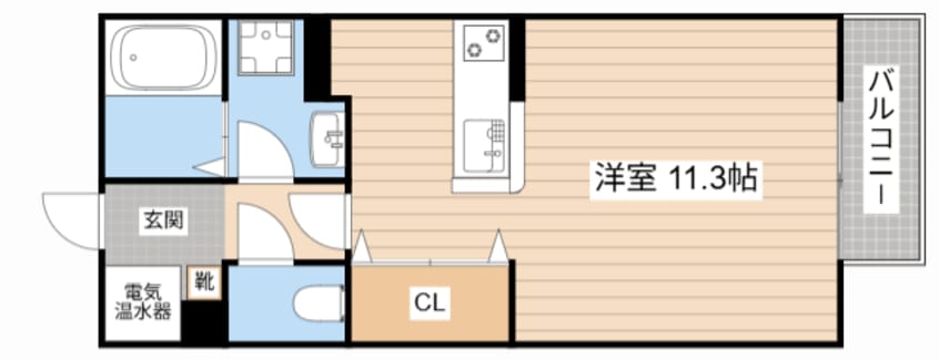 間取図 ハイツエイトⅣ