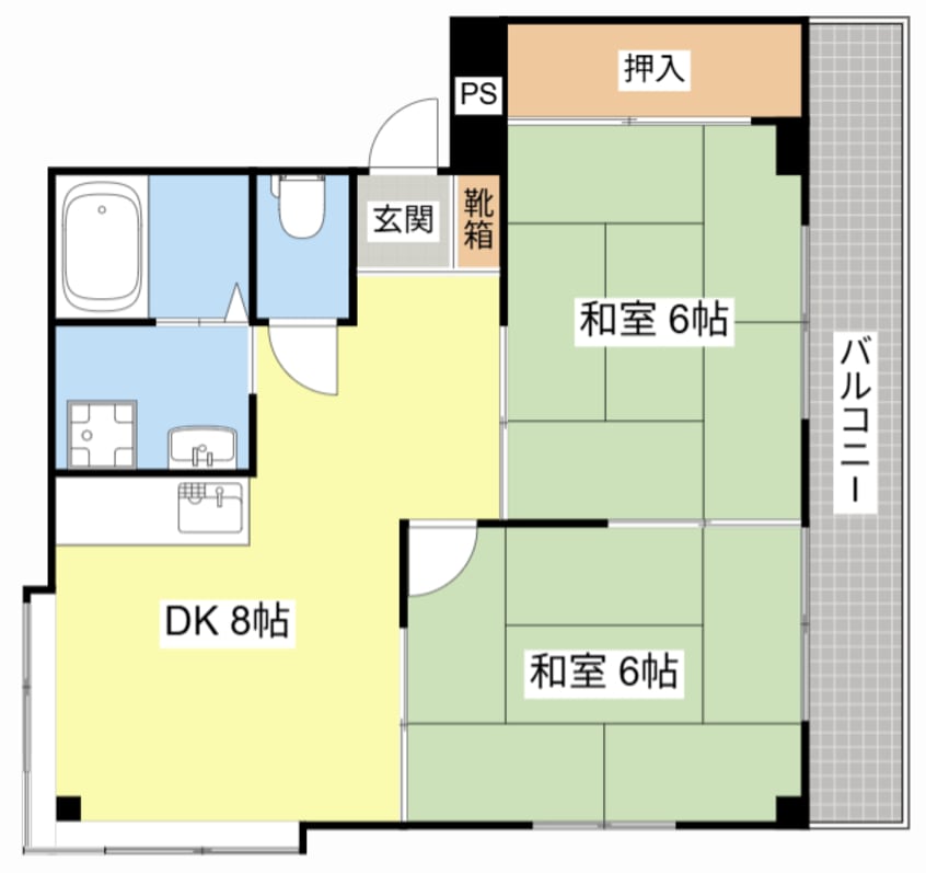 間取図 アパートメントムゲン